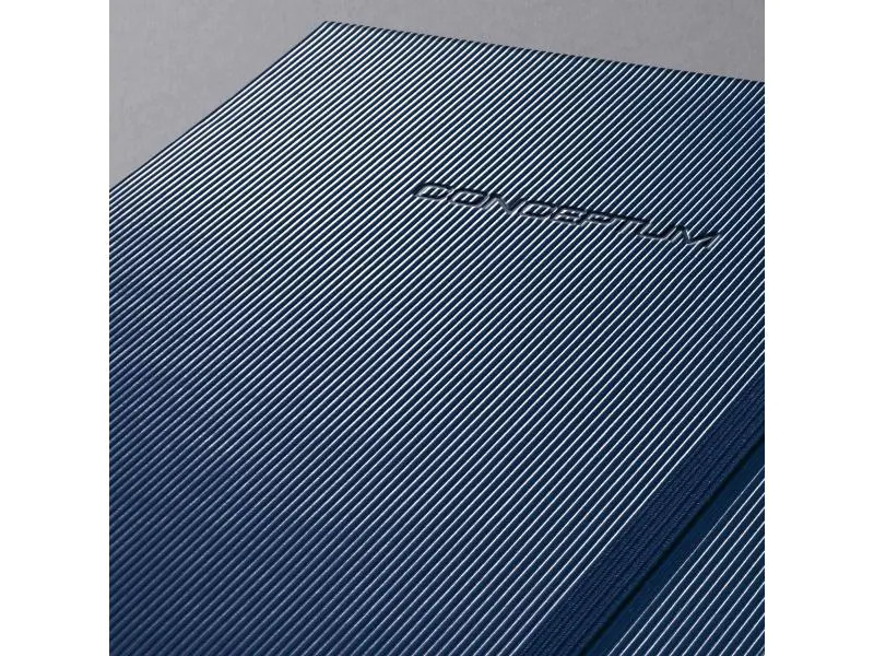 Sigel Notizbuch Conceptum A5, Kariert, Blau