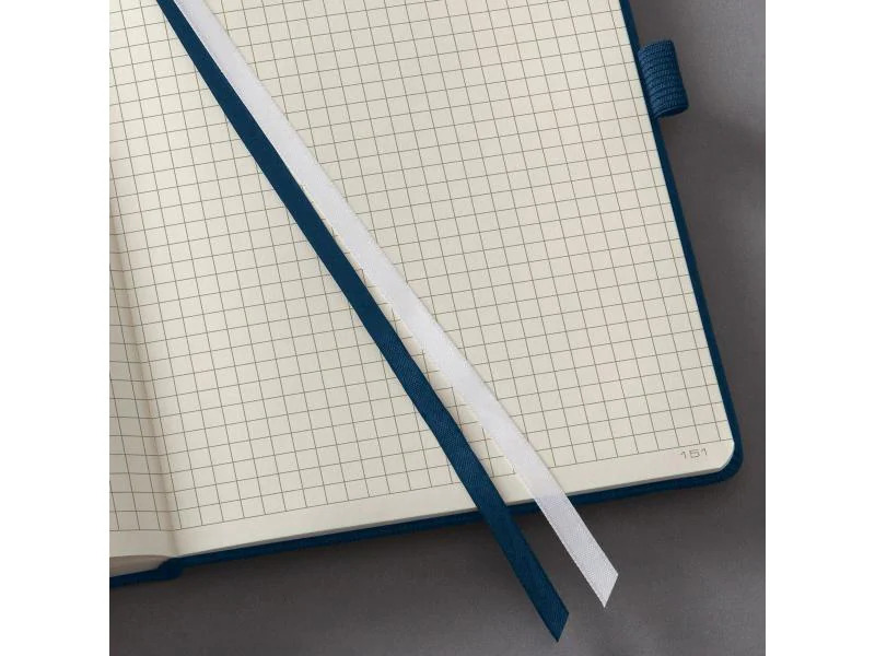 Sigel Notizbuch Conceptum A5, Kariert, Blau
