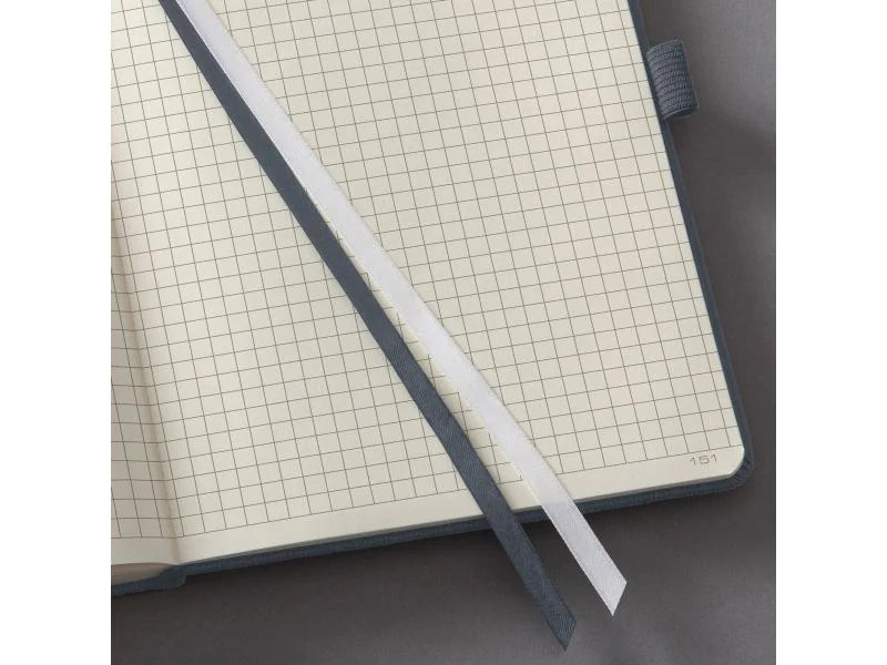Sigel Notizbuch Conceptum A5, Kariert, Dunkelgrau