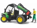 Bruder Spielwaren Landwirtschaftsfahrzeug John Deere Gator 8550 mit Fahrer