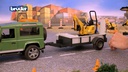 Bruder Spielwaren Off-Road Fahrzeug Land Rover Defender