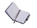 Troika Notizbuch LILIPAD+LILIPUT A7, Blanko, Grau