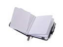 Troika Notizbuch LILIPAD+LILIPUT A7, Blanko, Grau