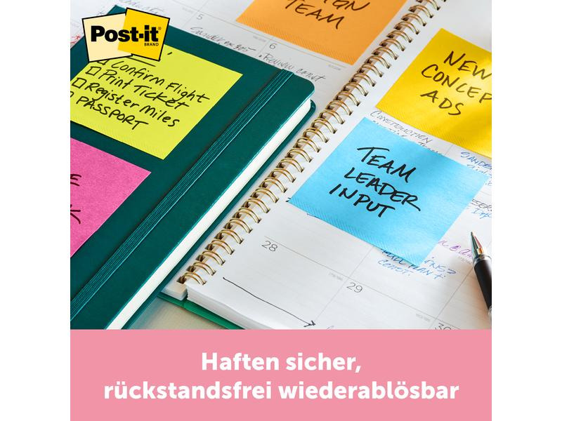 3M Notizzettel Post-it 5.1 x 3.8 cm, 4 Blöcke à 100 Blatt