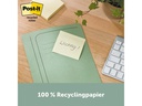 3M Notizzettel Post-it Green Notes 7.6 cm x 7.6 cm