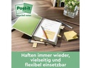 3M Notizzettel Post-it Green Notes Gelb, 7.6 cm x 7.6 cm