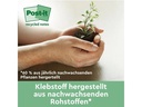 3M Notizzettel Post-it Green Notes Gelb, 7.6 cm x 7.6 cm