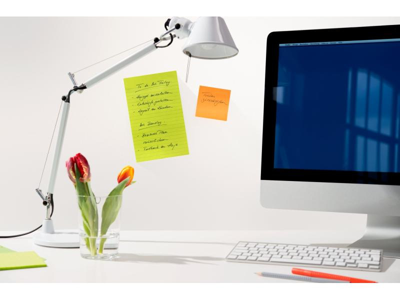 3M Notizzettel Post-it Super Sticky 10.1 cm x 15.2 cm, 3 Blöcke