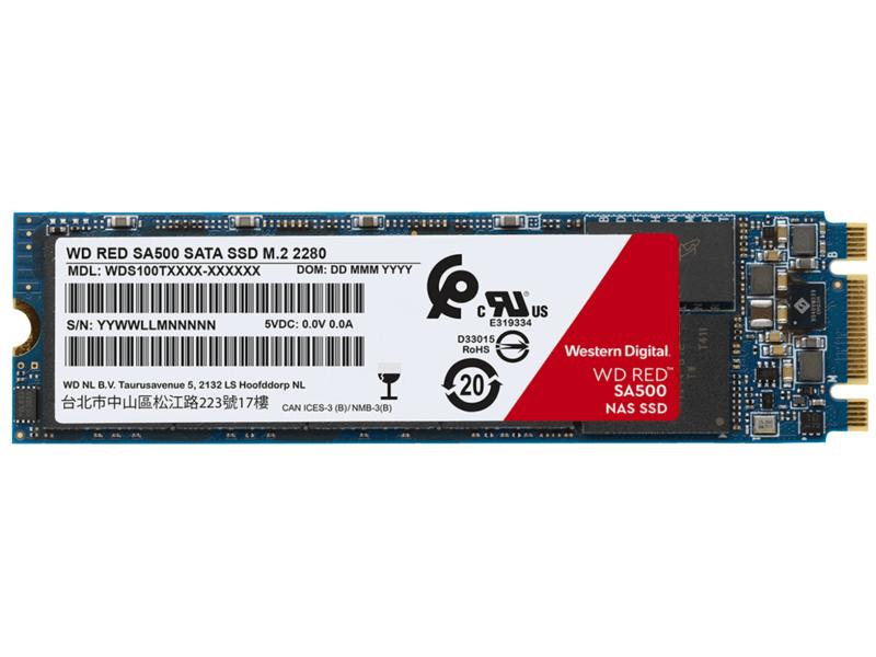 Western Digital SSD WD Red SA500 NAS M.2 SATA 2 TB