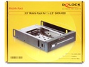 Delock Wechselrahmen 3,5 Mobile Rack für 1x 2.5