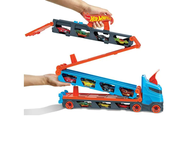 Hot Wheels City 2-in-1 Rennbahn-Transporter