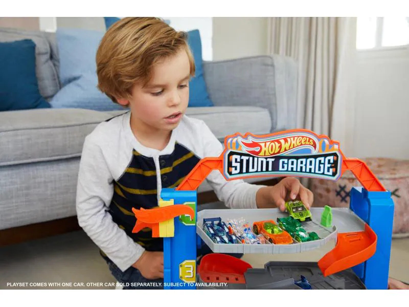 Hot Wheels City Stunt Garage Spielset