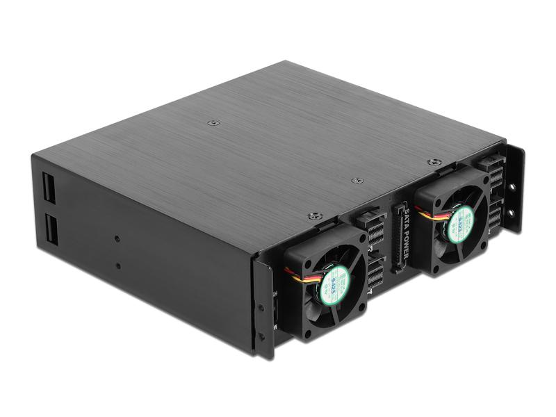 Delock Wechselrahmen 5.25 für 4x 2.5  U.2 NVMe SSD