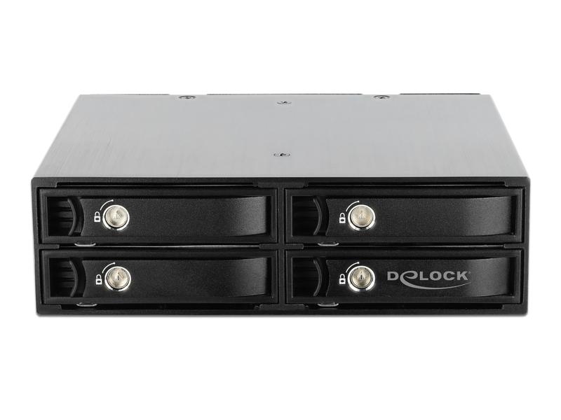 Delock Wechselrahmen 5.25 für 4x 2.5  U.2 NVMe SSD