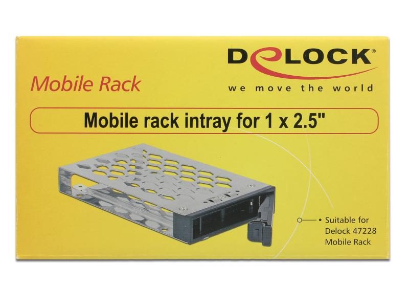 Delock Wechselschublade Mobile Rack für 1x 2.5