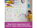 3M Notizzettel Post-it Super Sticky 7.6 cm x 7.6 cm