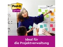 3M Notizzettel Z-Notes Super Sticky Gelb 7.6 cm x 7.6 cm