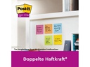 3M Notizzettel Z-Notes Super Sticky Mehrfarbig, 7.6 x 7.6 cm