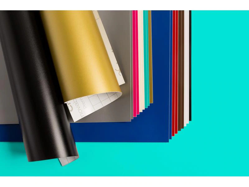 Cricut Vinylfolie Starterset wiederablösbar 20 Blatt