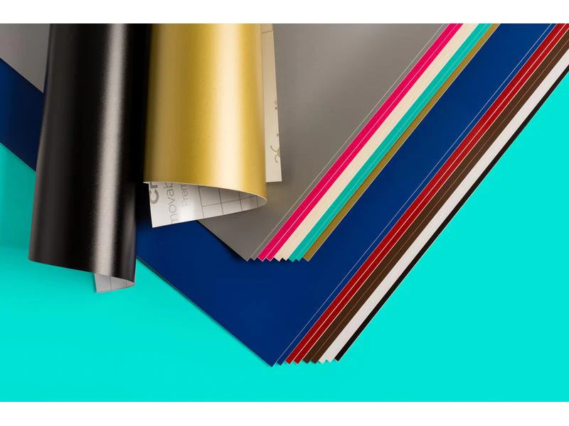 Cricut Vinylfolie Starterset wiederablösbar 20 Blatt