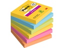 Post-it Notizzettel Super Sticky Promotion 7.6 x 7.6 cm, 6 Blöcke