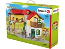 Schleich Spielfigurenset Farm World Bauernhaus mit Stall