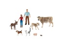 Schleich Spielfigurenset Farm World Bauernhaus mit Stall