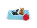 Schleich Spielfigurenset Farm World Spielspass für niedliche Katzen
