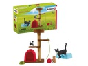 Schleich Spielfigurenset Farm World Spielspass für niedliche Katzen