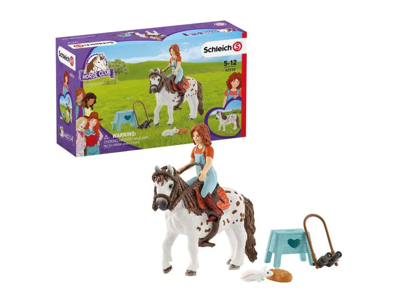 Schleich Spielfigurenset Horse Club Mia &amp; Spotty