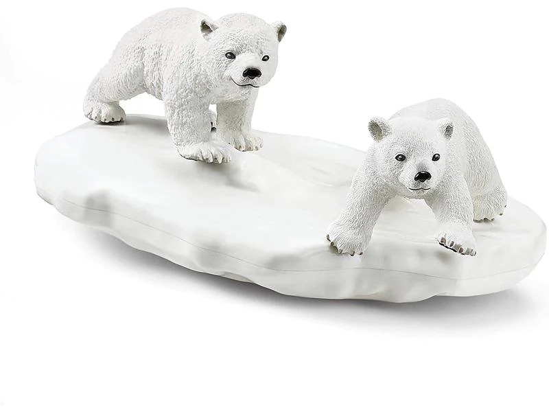 Schleich Spielfigurenset Wild Life Eisbären-Rutschpartie 42531