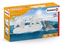 Schleich Spielfigurenset Wild Life Eisbären-Rutschpartie 42531
