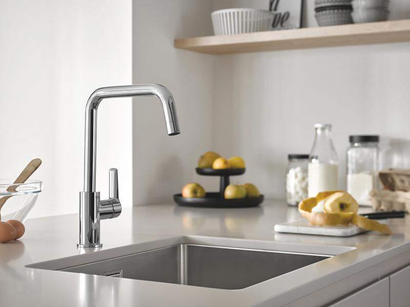 GROHE Küchenarmatur QuickFix Start Hoher Auslauf