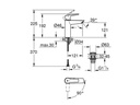 GROHE Lavaboarmatur QuickFix Start M-Size chrom