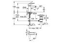 GROHE Lavaboarmatur QuickFix Start S-Size chrom