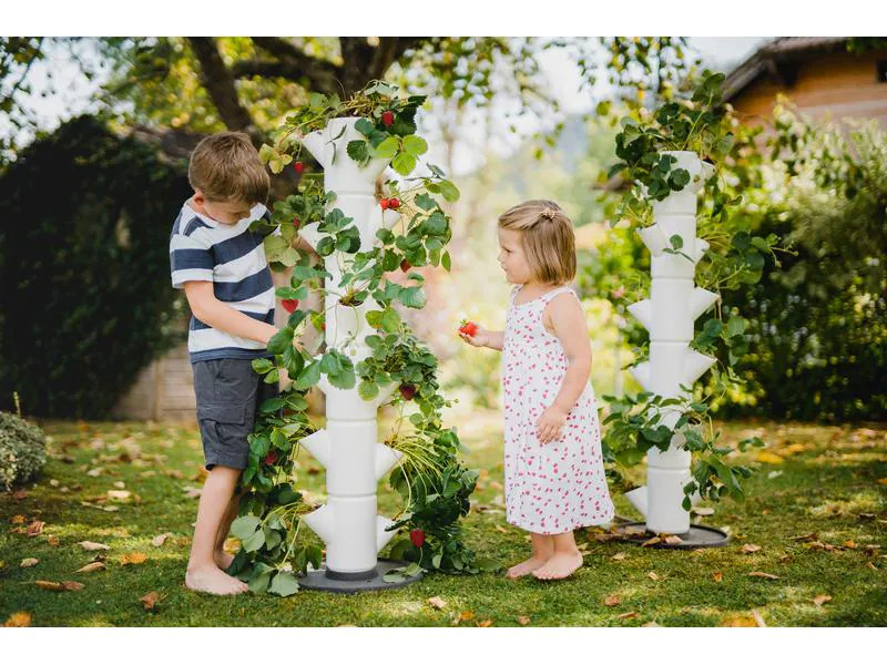 Gusta Garden Aufzuchttöpfe SISSI STRAWBERRY Classic, Weiss