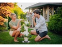 Gusta Garden Aufzuchttöpfe SISSI STRAWBERRY Starterset, Weiss