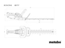 Metabo Akku-Heckenschere HS 18 LTX 45 Solo