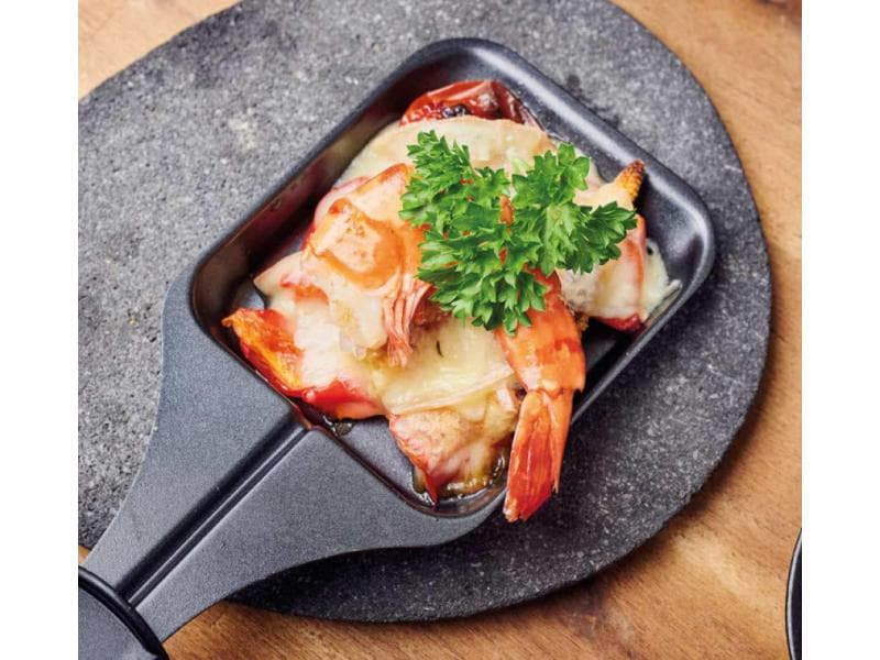 Gastroback Raclette-Kombination Raclette-Fondue Set 2 in 1