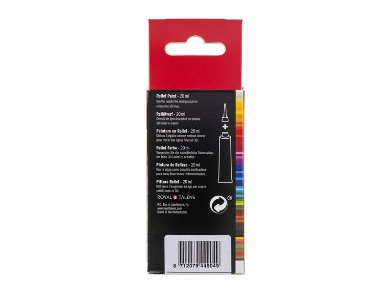 Amsterdam Acrylfarbe Reliefpaint 20 ml, Weiss