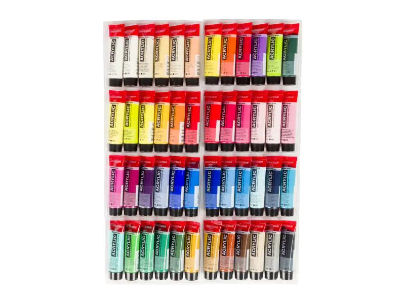 Amsterdam Acrylfarbe Standard 48 Tuben à 20 ml