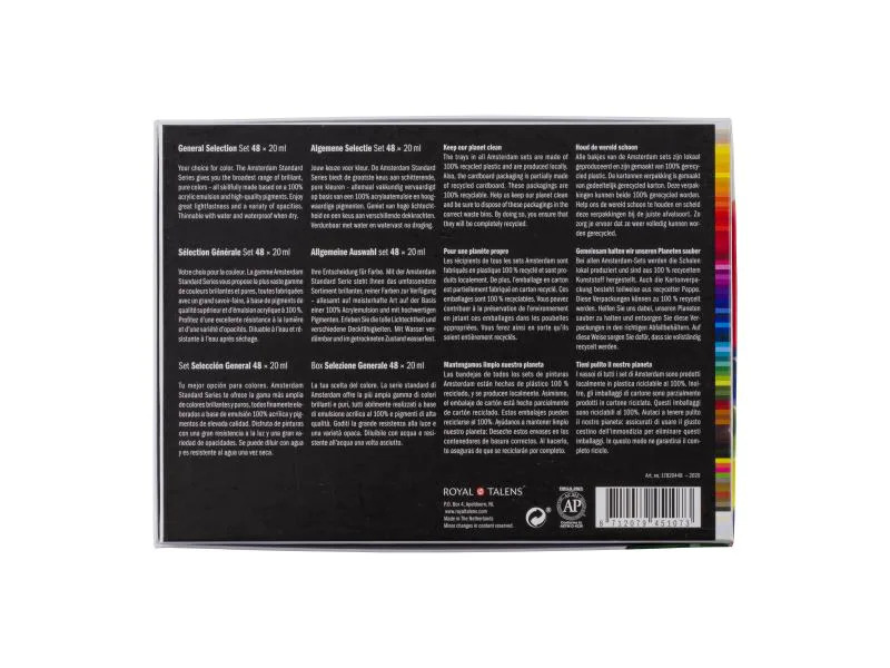 Amsterdam Acrylfarbe Standard 48 Tuben à 20 ml