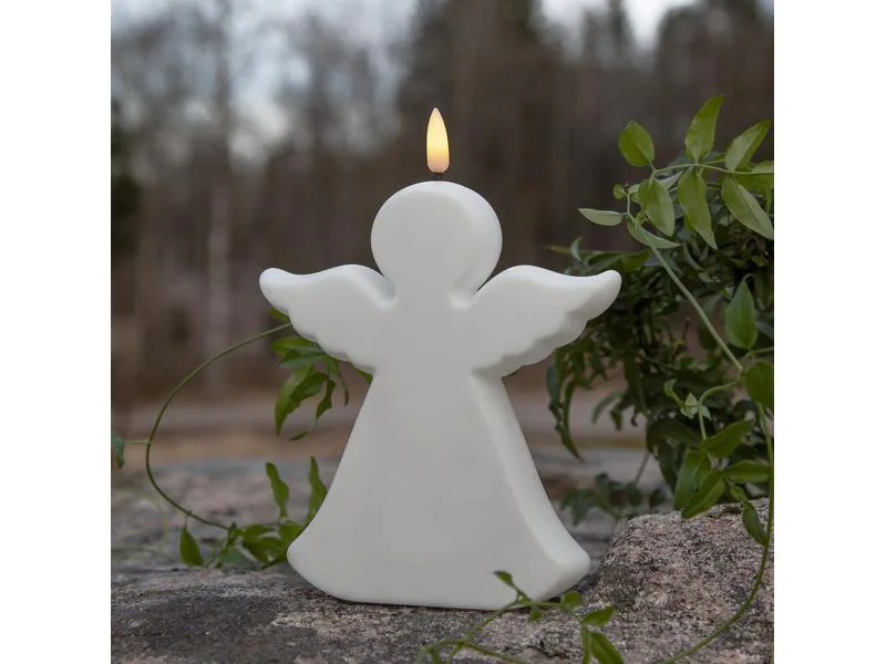 Star Trading LED-Grabkerze Flamme Angel,