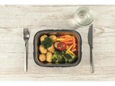 Koenig Lunchbox HeatsBox Style 925 ml, Grau