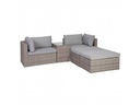 Greemotion Loungeset Olea, Braun, 4 Sitzplätze