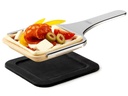 Stöckli Ton-Pfännchen mit Halter, 4 Stück