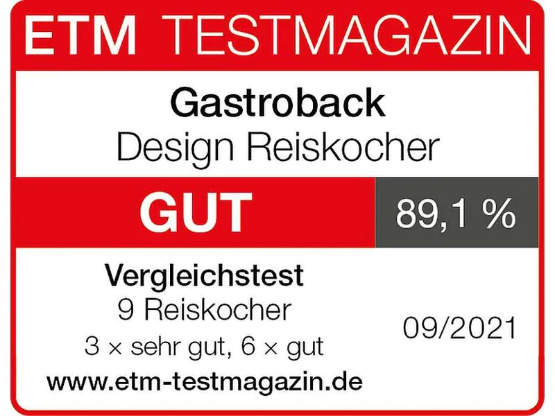 Gastroback Reiskocher Design 3 l