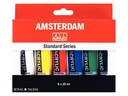 Amsterdam Acrylfarbe Standard Serie Introset 1, 6 x 20 ml