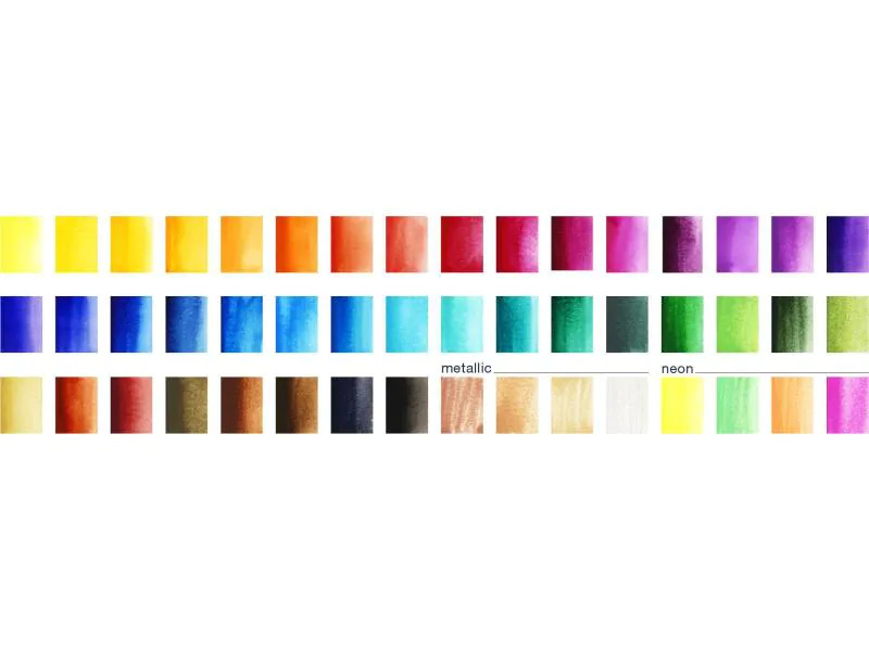 Faber-Castell Aquarellfarbe Watercolour 48 Farben