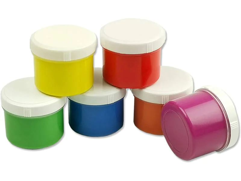 Läufer Fingermalfarbe 6 Farben x 60 ml, Mehrfarbig